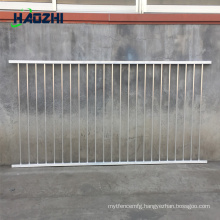 horizontal aluminum fence